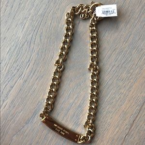 Michael Kors Pave Link Necklace